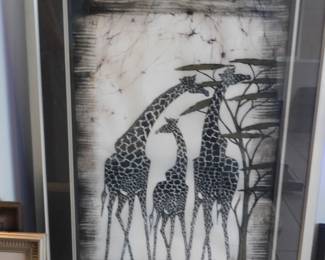 Kenyan Batik Art Print  $30