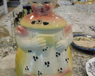 Vintage Grandma cookie jar   Excellent condition $40