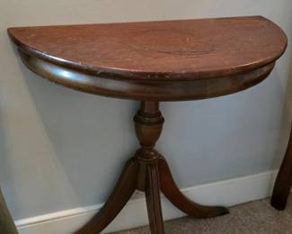 Vintage mahogany wall table