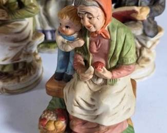 Collection of Homco figurines