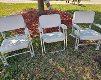 Garelick folding boat chairs 3 for $350