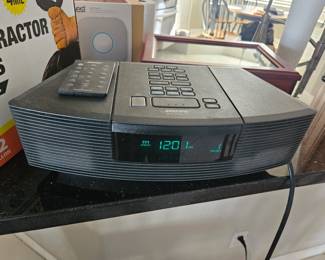 Bose radio with CD player, and remote $125 $125