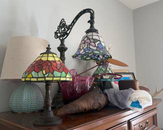 Tiffany style lampa