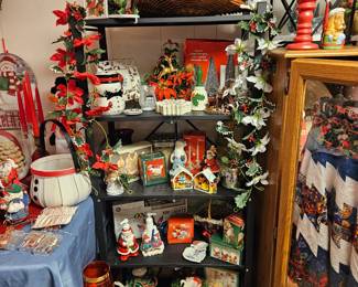 Metal folding shelf not for sale - property of Seasons