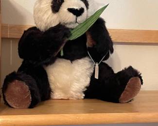 Steiff collectible Panda with box