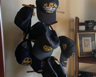 Navy ball caps