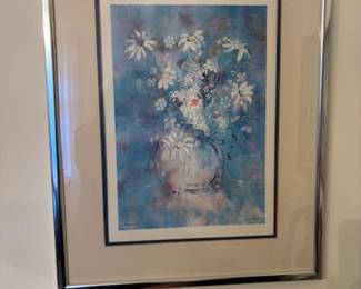 Framed flowers