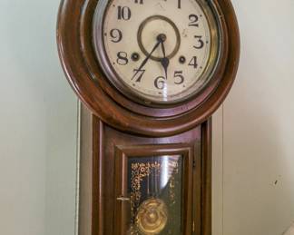 Antique wall clock