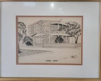 New Braunfels historic building print by John Turner