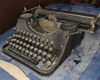 Vintage typewriter