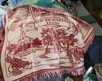 New Braunfels throw