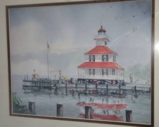 Lighthouse artwork