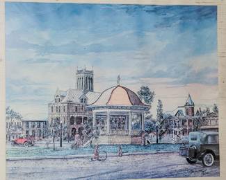 John Turner Courthouse print