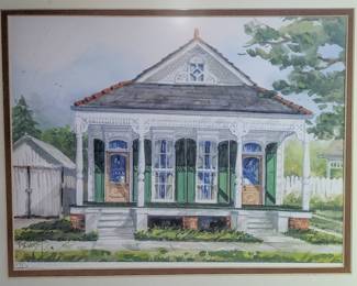 Signed and numbered print