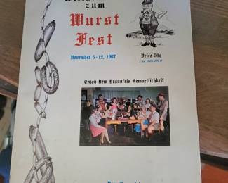 1967 Wurstfest program