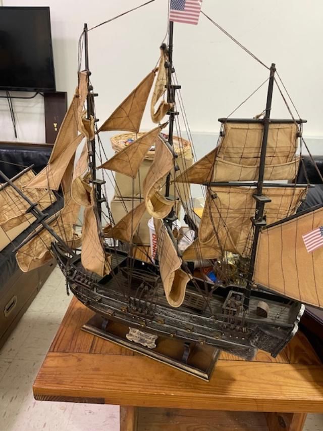 Model of the USS Constellation