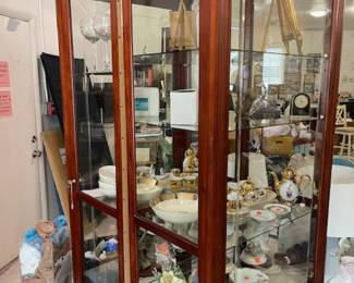 Lighted display case, two available (these are shown back to back