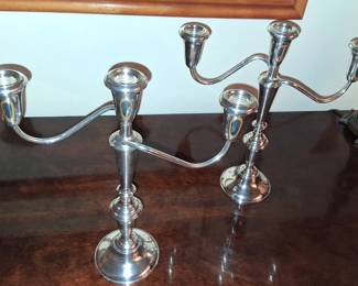 Sterling Silver Candelabra