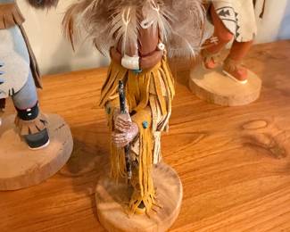 Kokopelli Kachina doll 