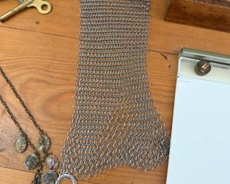 The Ringer chainmail cast iron scrubber
