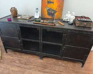 heavy metal console cabinet