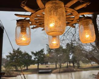 VINTAGE HANDMADE LIGHT VERY UNIQUE DESIGN