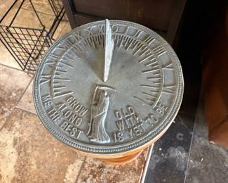 LOVELY VINTAGE SUNDIAL 