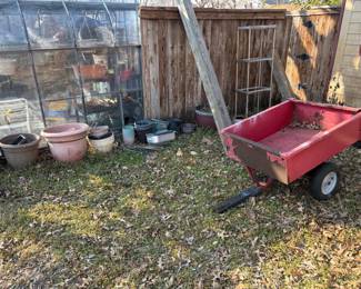LOTS OF PLANTERS AND POTS JUST IN TIME FOR PLANTING.