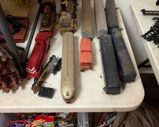 TRAINS TRAINS AND MORE TRAINS.