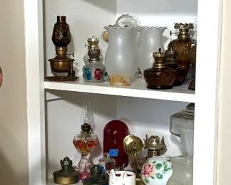 OIL LAMPS AND MORE LAMP SHADES