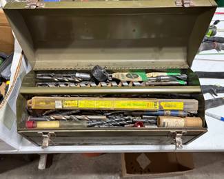 ONE BIG TOOL BOX FULL OF AWESOME DRILL BITS.