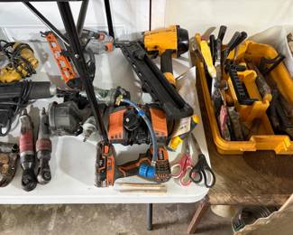 AIR TOOLS, AND ELECTRIC TOOLS AND BATTERY POWERED.