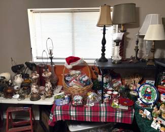 MORE CHRISTMAS AND LAMPS