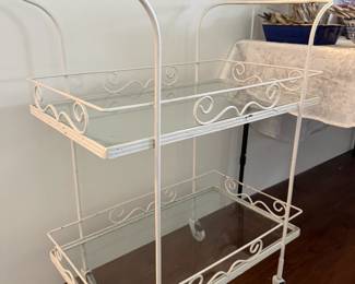 Sweetest White Bar Cart