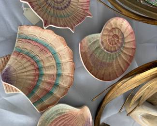 Pastel Ceramic Shell Plates- so pretty