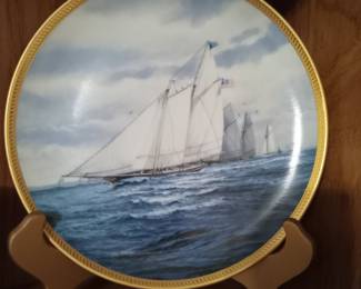 Collectible plate Tom Freeman