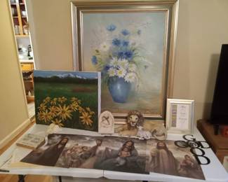 Original art, Religious prints ready to frame, Willow Tree, decor