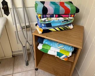 Utility Cart & Beach Towels
