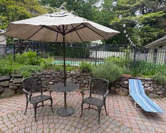 Iron Patio Furniture & Lounge Chair