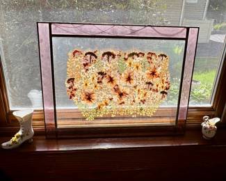 Pressed Flower Stained Glass