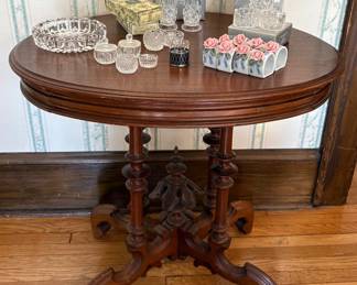 Antique Pedestal Table