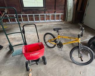 Seed Spreader & Moongoose Bike