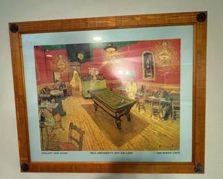 Van Gogh Billiard Art