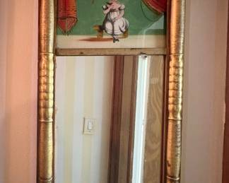 Antique Painted Mirror