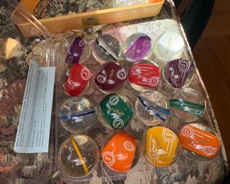 Lucite Billiard Balls