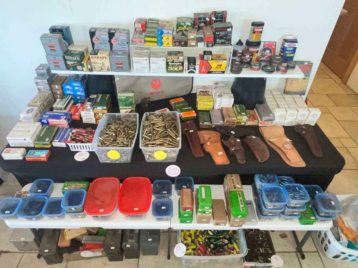 LET'S START WITH AMMO! AND LOTS OF IT!