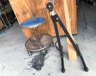 MECHANIC SEAT & ROLLER STAND