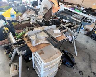 SLIDING MITER SAW & STAND