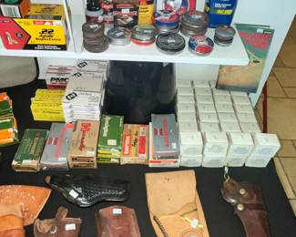 SEVERAL NICE HOLSTERS