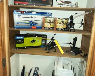 AMAZING COLLECTION OF RC PLANES, CHOPPERS, DRONES - BIG & SMALL!